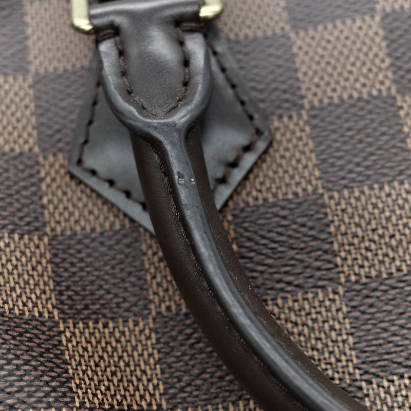 Louis Vuitton 路易威登 Speedy 25 肩帶款 棋盤格 手提包 斜挎包-16