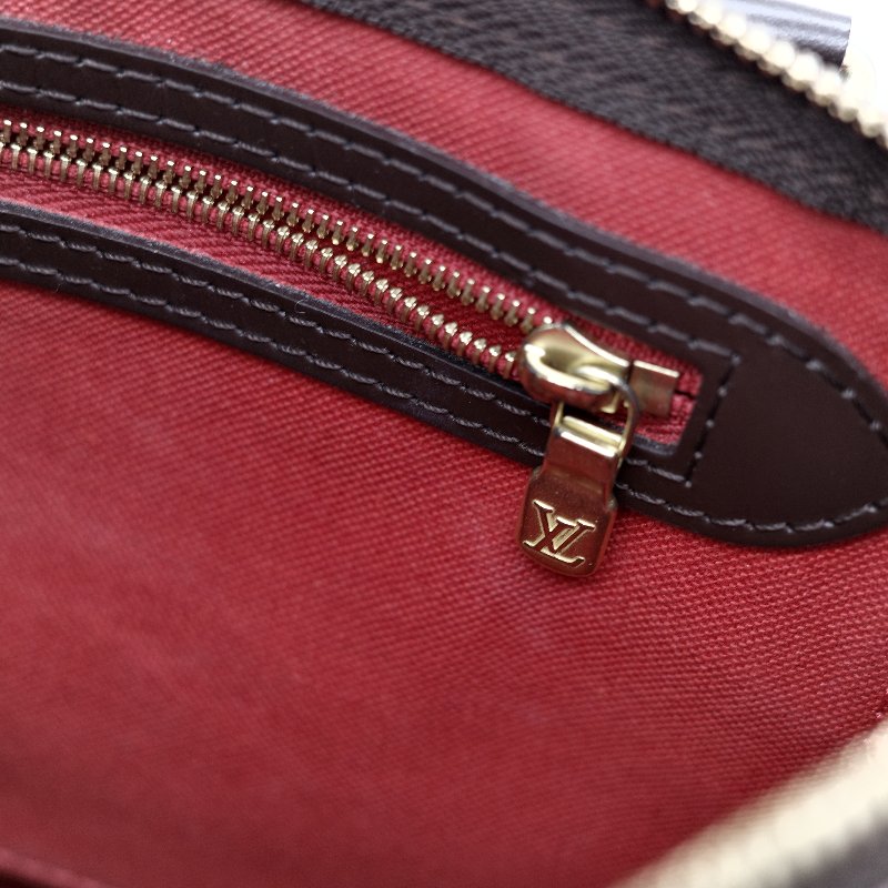 Louis Vuitton 路易威登 Speedy 25 肩帶款 棋盤格 手提包 斜挎包-29