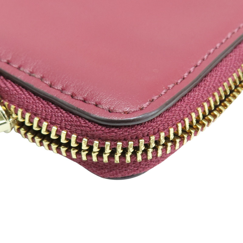 紅色 牛皮 C logo 手拿包 【COACH 寇馳】-11