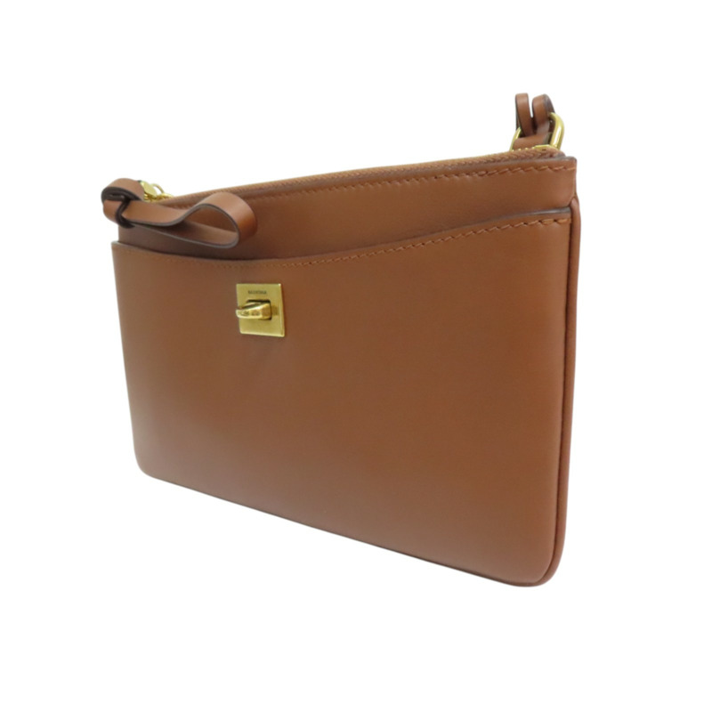 棕色 牛皮 Rodeo Phone Pouch 手拿包【BALENCIAGA 巴黎世家】-2