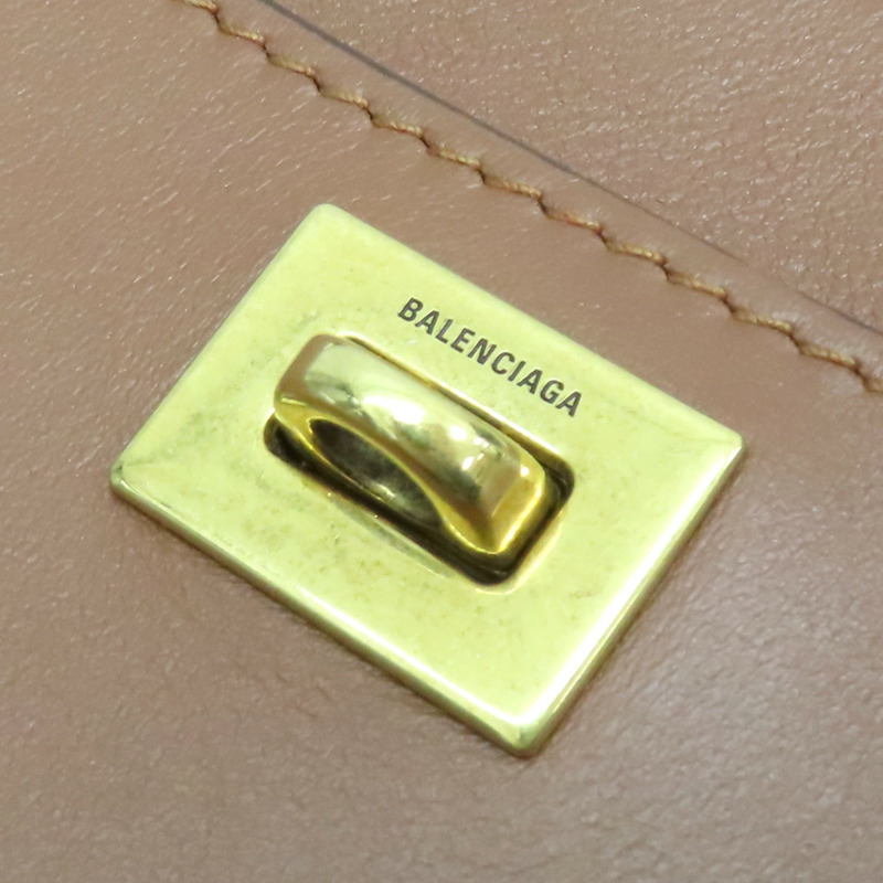 棕色 牛皮 Rodeo Phone Pouch 手拿包【BALENCIAGA 巴黎世家】-9