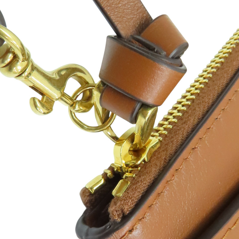 棕色 牛皮 Rodeo Phone Pouch 手拿包【BALENCIAGA 巴黎世家】-10