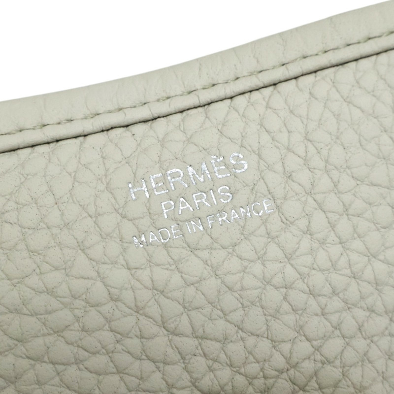 冰川白 TC牛皮 Evelyne Poche 29 肩背包 B刻【HERMES 愛馬仕】 H056277CK-5