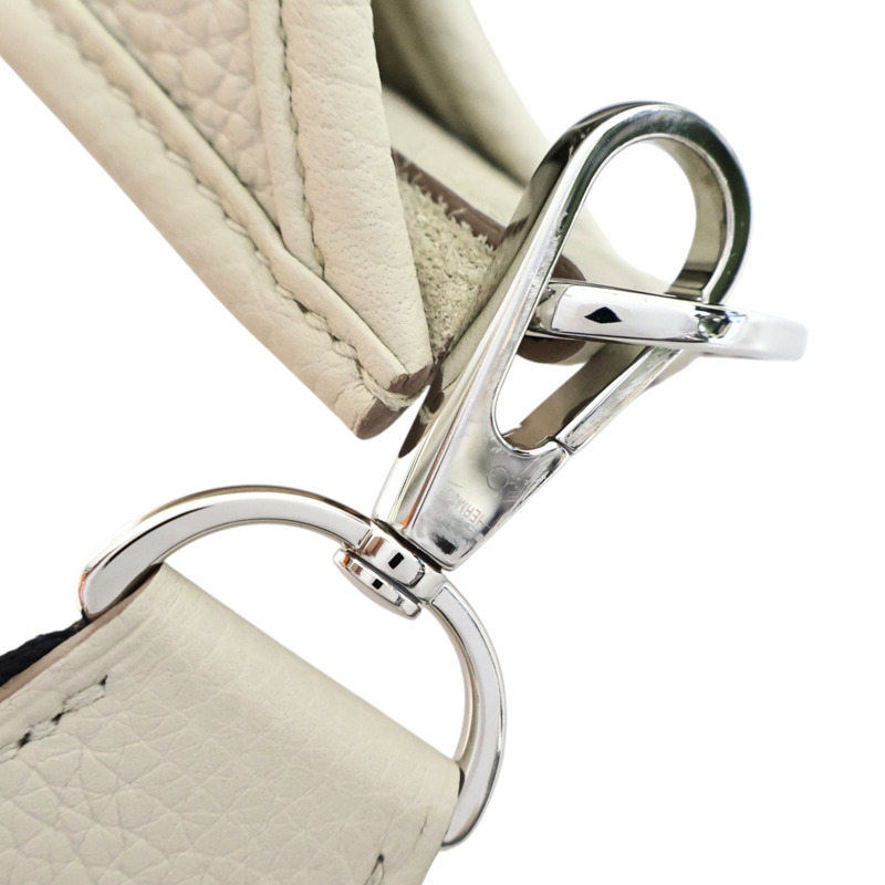 冰川白 TC牛皮 Evelyne Poche 29 肩背包 B刻【HERMES 愛馬仕】 H056277CK-7