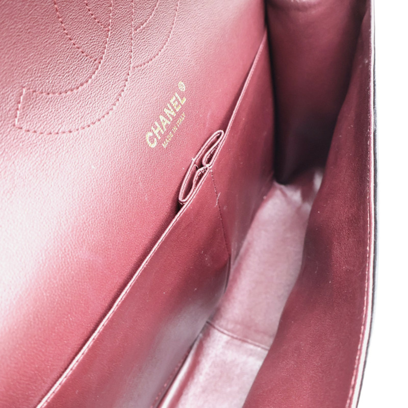 黑色 羊皮 COCO Jumbo 30 肩背包 金釦【CHANEL 香奈兒】 A58600-2