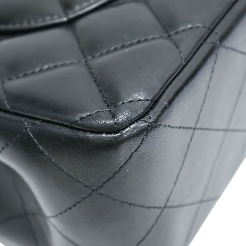 黑色 羊皮 COCO Jumbo 30 肩背包 金釦【CHANEL 香奈兒】 A58600-13