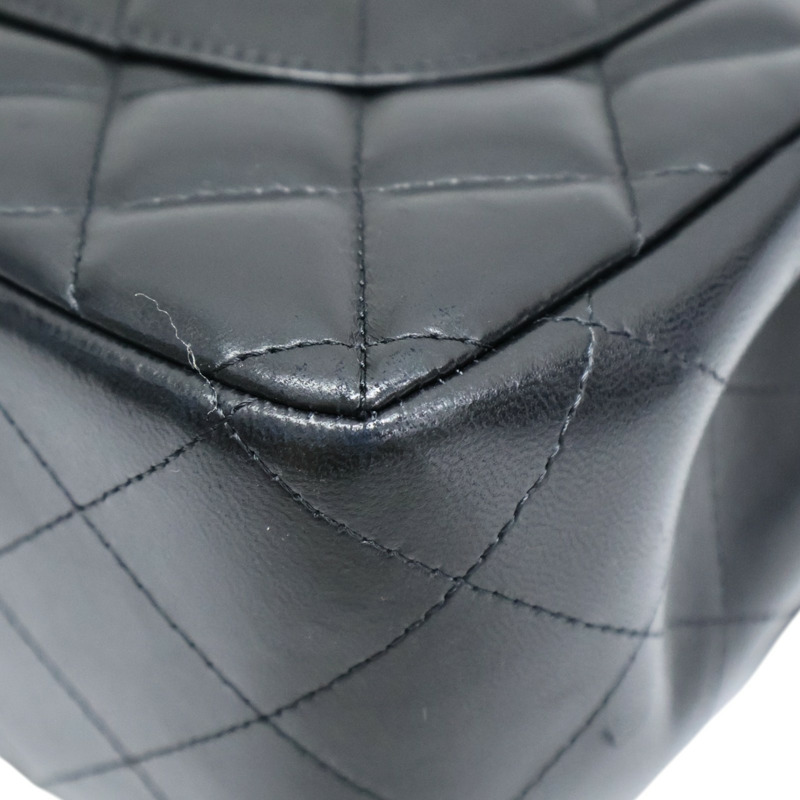 黑色 羊皮 COCO Jumbo 30 肩背包 金釦【CHANEL 香奈兒】 A58600-14