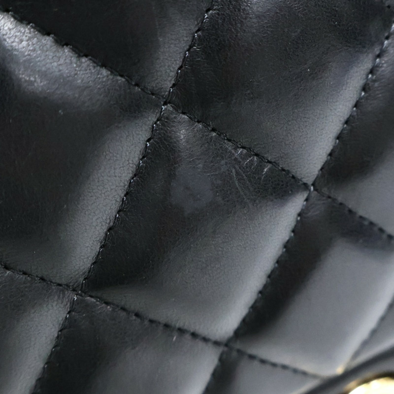 黑色 羊皮 COCO Jumbo 30 肩背包 金釦【CHANEL 香奈兒】 A58600-15