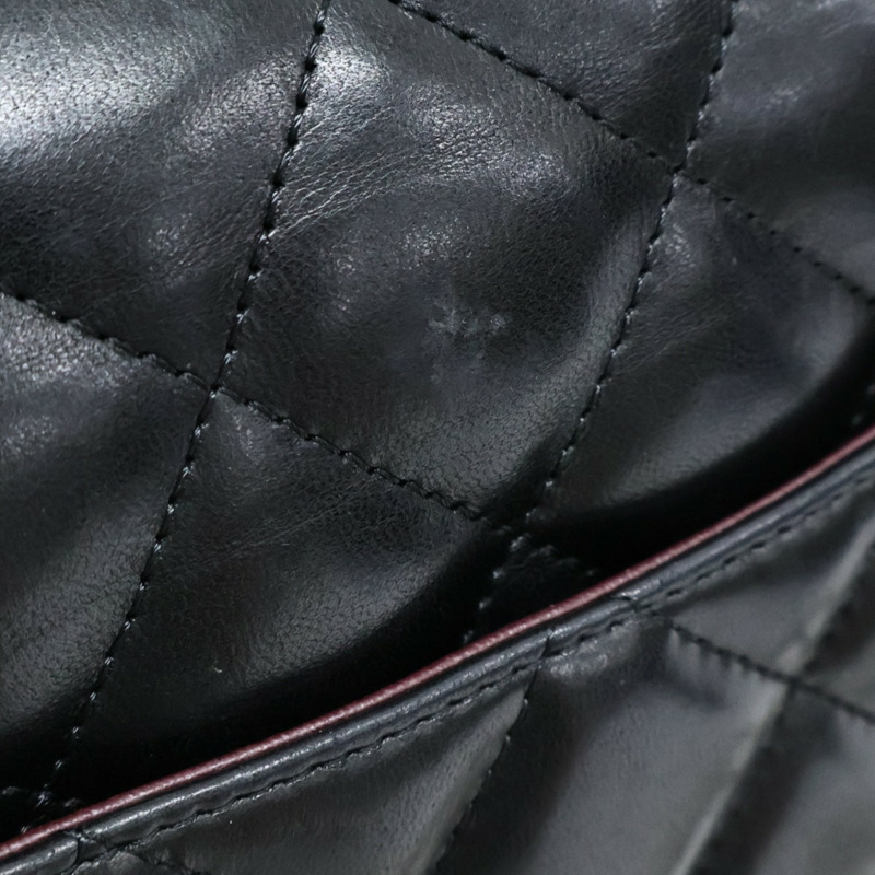 黑色 羊皮 COCO Jumbo 30 肩背包 金釦【CHANEL 香奈兒】 A58600-16