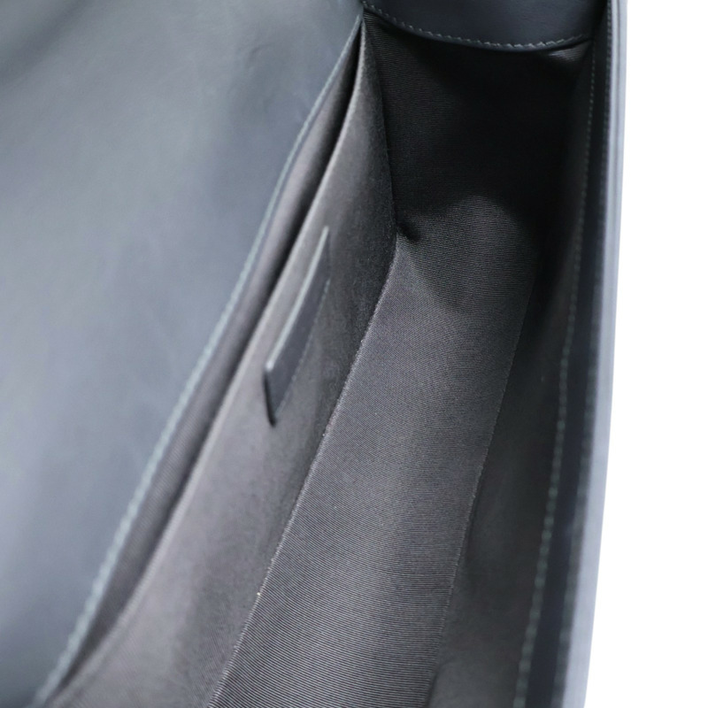 灰色 羊皮 Boy25 銀釦 鍊帶肩背包【CHANEL 香奈兒】 A67086-2