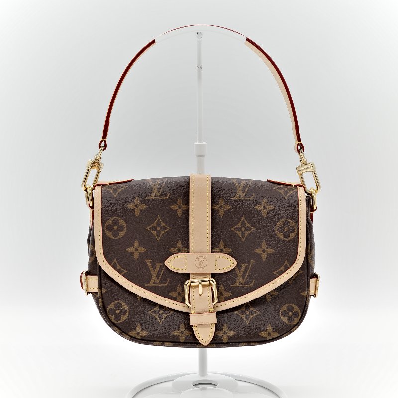 （近新品♥️未使用）Louis Vuitton 路易威登 Saumur 雙子星 BB 手提包 斜挎包 M46740｜專櫃84,600-1