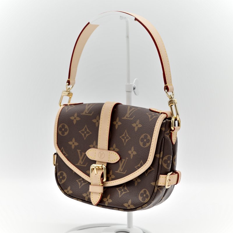 （近新品♥️未使用）Louis Vuitton 路易威登 Saumur 雙子星 BB 手提包 斜挎包 M46740｜專櫃84,600-3
