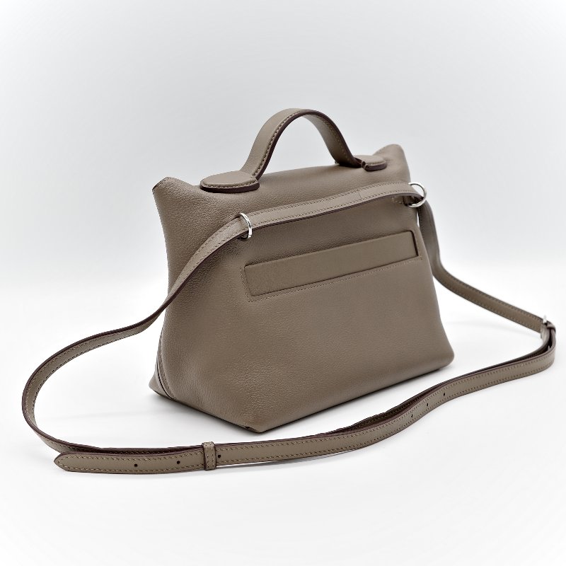 （超級新♥️狀況好）Hermès 愛馬仕 24/24 mini 大象灰 TC 牛皮 手提包 斜挎包 B刻-5