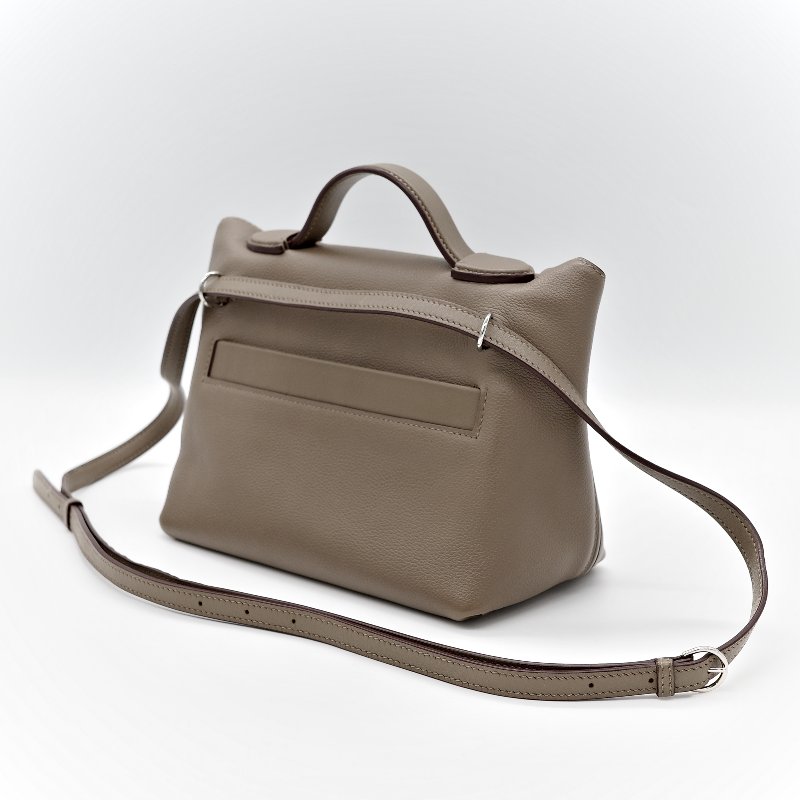 （超級新♥️狀況好）Hermès 愛馬仕 24/24 mini 大象灰 TC 牛皮 手提包 斜挎包 B刻-6