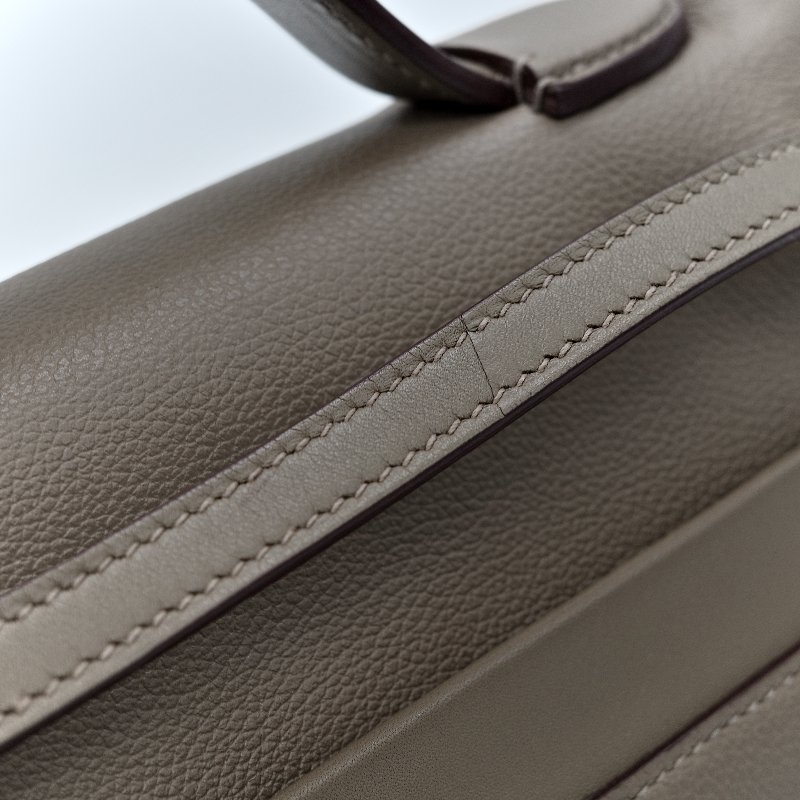 （超級新♥️狀況好）Hermès 愛馬仕 24/24 mini 大象灰 TC 牛皮 手提包 斜挎包 B刻-7