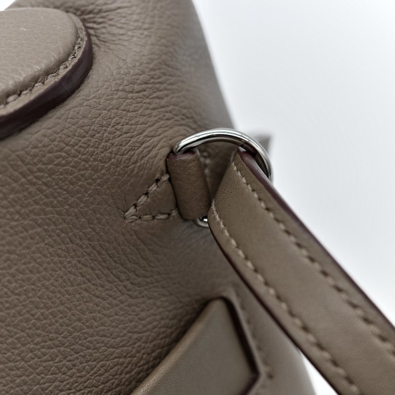 （超級新♥️狀況好）Hermès 愛馬仕 24/24 mini 大象灰 TC 牛皮 手提包 斜挎包 B刻-20