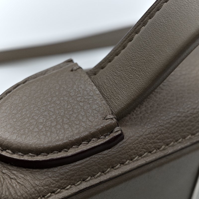 （超級新♥️狀況好）Hermès 愛馬仕 24/24 mini 大象灰 TC 牛皮 手提包 斜挎包 B刻-22