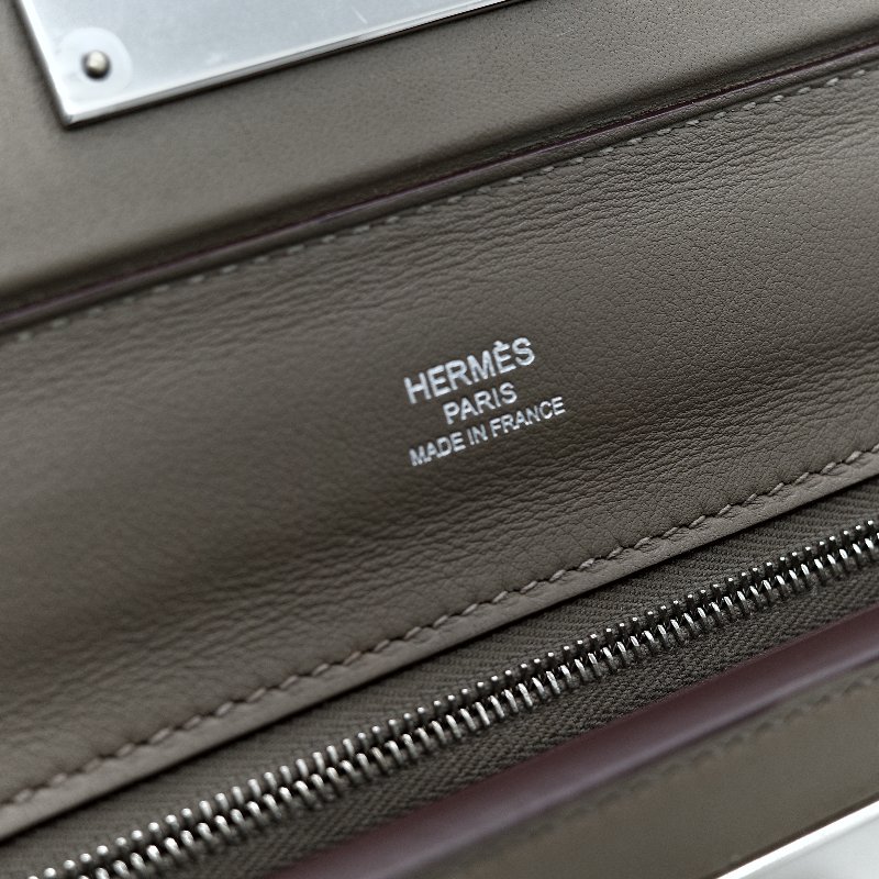 （超級新♥️狀況好）Hermès 愛馬仕 24/24 mini 大象灰 TC 牛皮 手提包 斜挎包 B刻-24