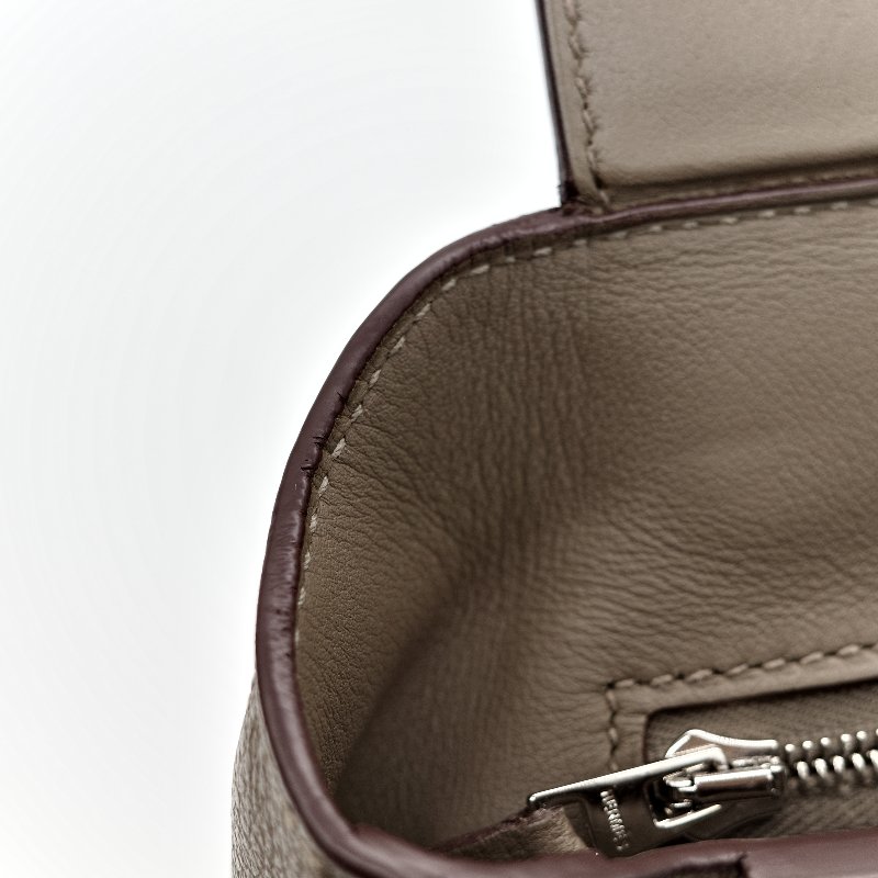 （超級新♥️狀況好）Hermès 愛馬仕 24/24 mini 大象灰 TC 牛皮 手提包 斜挎包 B刻-26