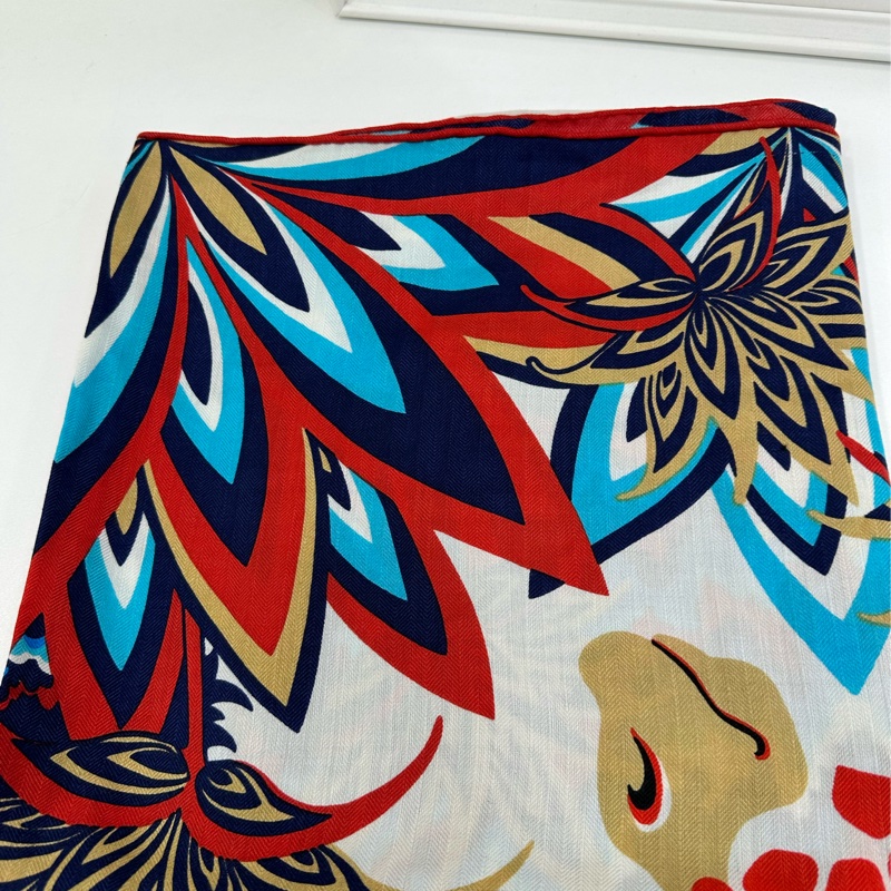 Hermes 愛馬仕 美惠三女神愛馬仕羊絨圍巾披肩方巾 140*140-1