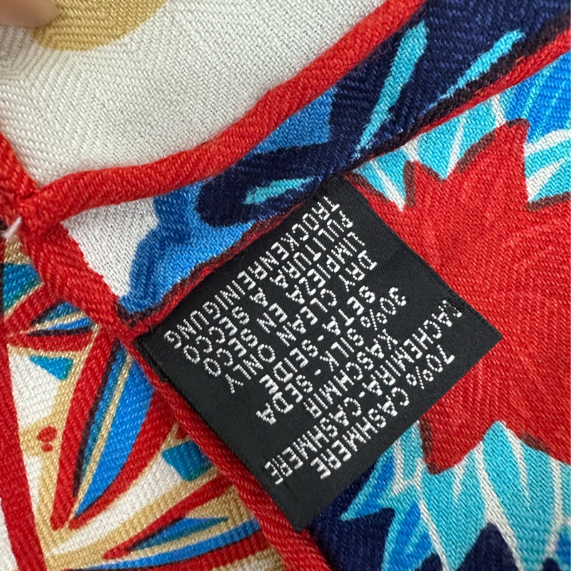 Hermes 愛馬仕 美惠三女神愛馬仕羊絨圍巾披肩方巾 140*140-3