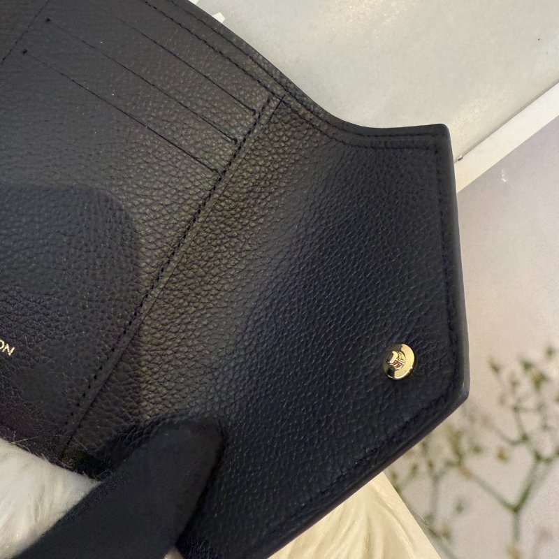 全新 LV Victorine 黑壓紋短夾-4