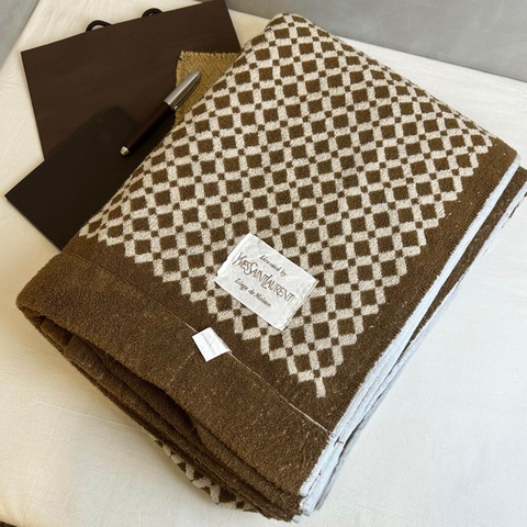【赫蒂國際精品】YSL 聖羅蘭 Linge de Maison系列毛巾vintage