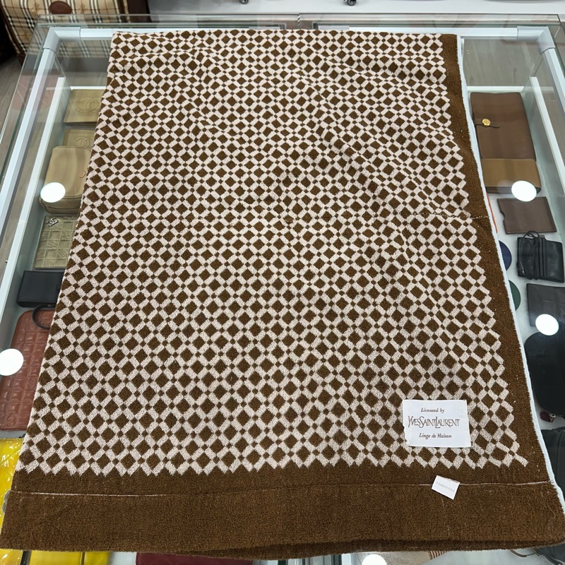 【赫蒂國際精品】YSL 聖羅蘭 Linge de Maison系列毛巾vintage-9