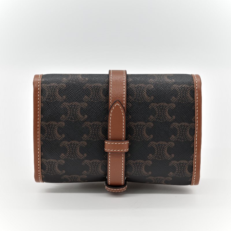 Celine 思琳 標誌印花 牛皮革 珠寶 收納袋 收納包-2