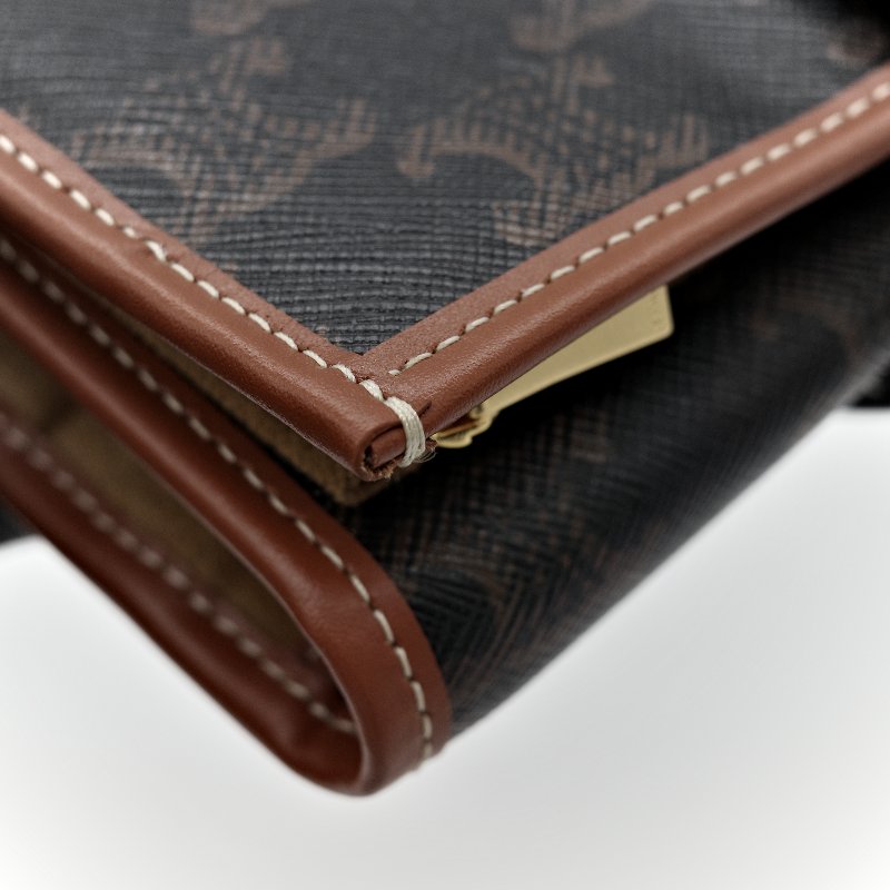 Celine 思琳 標誌印花 牛皮革 珠寶 收納袋 收納包-10