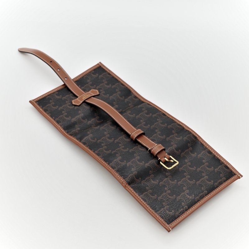 Celine 思琳 標誌印花 牛皮革 珠寶 收納袋 收納包-11