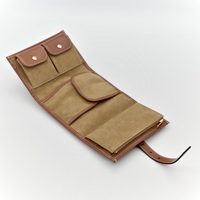 Celine 思琳 標誌印花 牛皮革 珠寶 收納袋 收納包-13