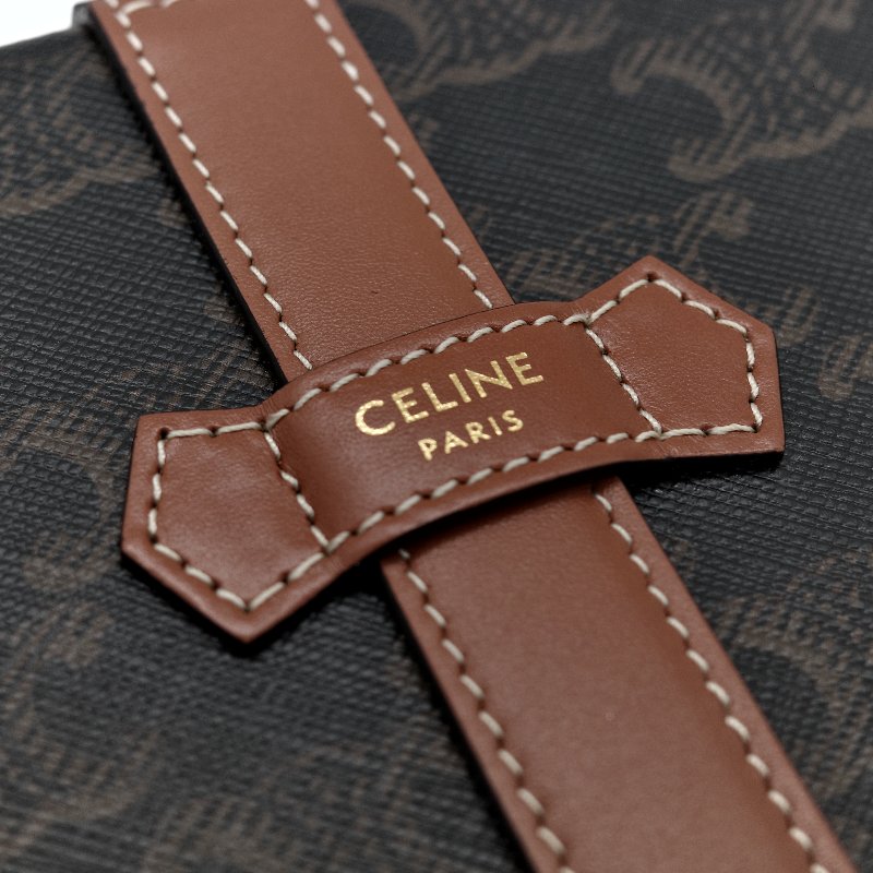 Celine 思琳 標誌印花 牛皮革 大型 珠寶盒 4M0382DIU 凱旋花紋 珠寶盒-6