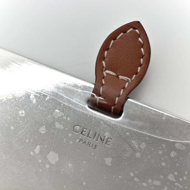 Celine 思琳 標誌印花 牛皮革 大型 珠寶盒 4M0382DIU 凱旋花紋 珠寶盒-13