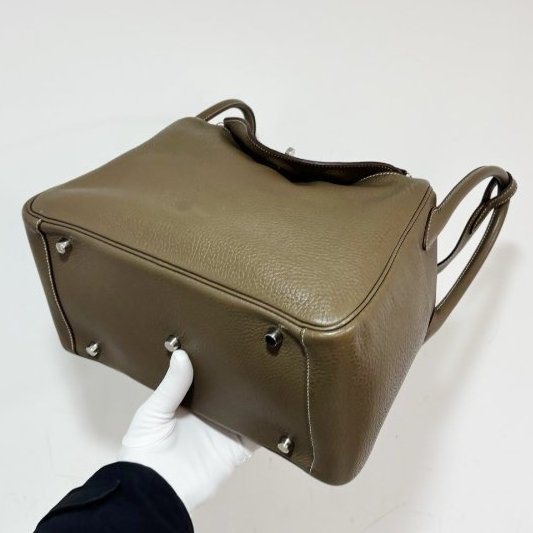 Hermes愛馬仕 Lindy30 大象灰銀扣 經典金剛色 tc皮-2