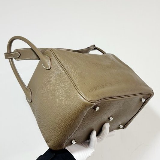 Hermes愛馬仕 Lindy30 大象灰銀扣 經典金剛色 tc皮-3