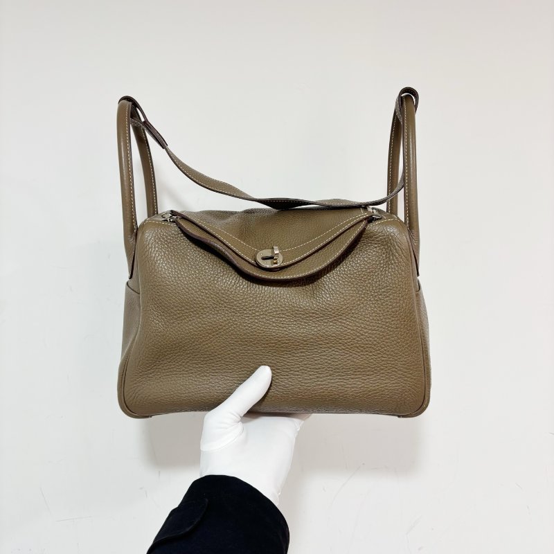 Hermes愛馬仕 Lindy30 大象灰銀扣 經典金剛色 tc皮-6