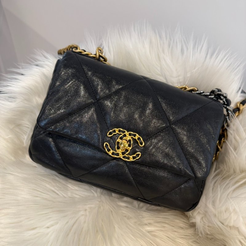 香奈兒 19包翻蓋包 29開-0