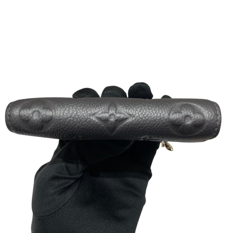 LOUIS VUITTON 路易威登 M12536 PORTEFEUILLE LISA 短夾 皮革 灰色 銀釦-4