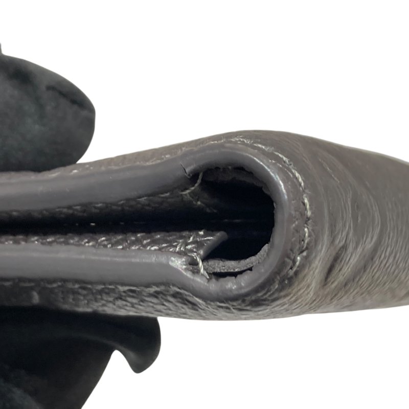 LOUIS VUITTON 路易威登 M12536 PORTEFEUILLE LISA 短夾 皮革 灰色 銀釦-7