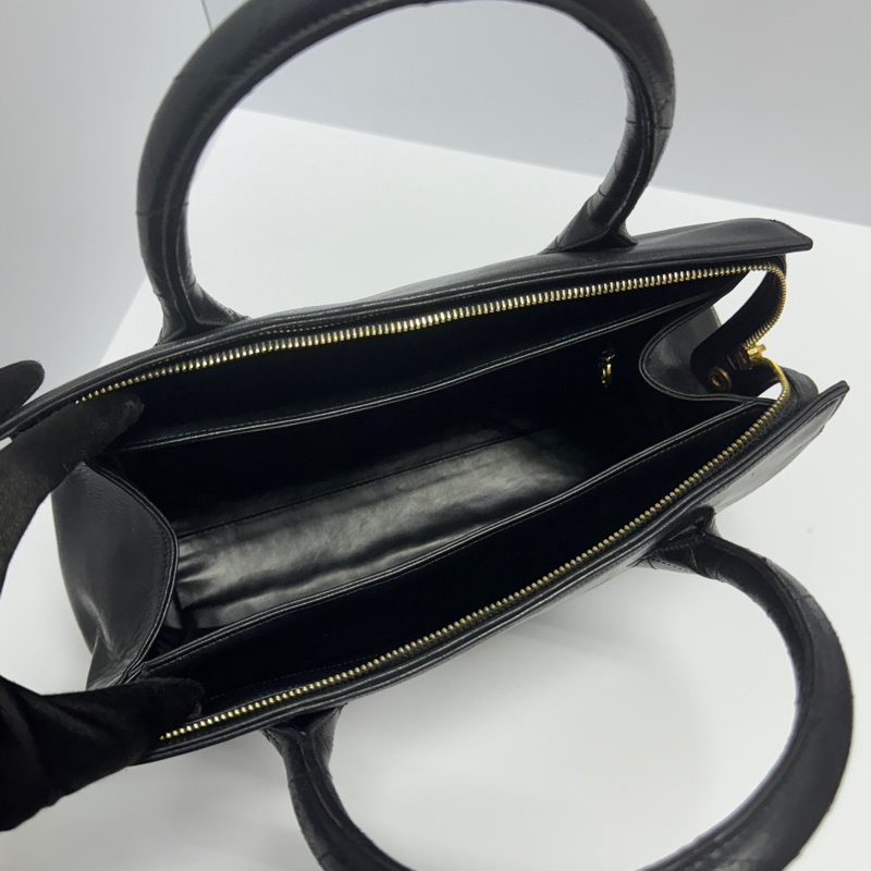 【超級新🆕】 Chanel 黑金羊皮 小托特肩背包 (專櫃223,000)-19