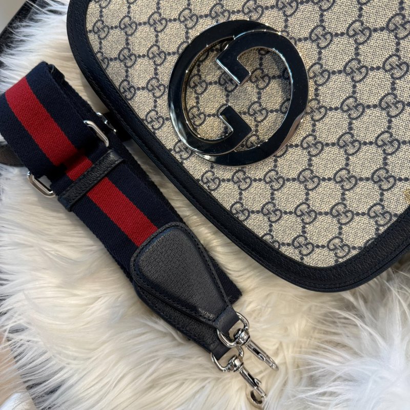 GUCCI Blondie 中號手提包 離櫃未使用-4
