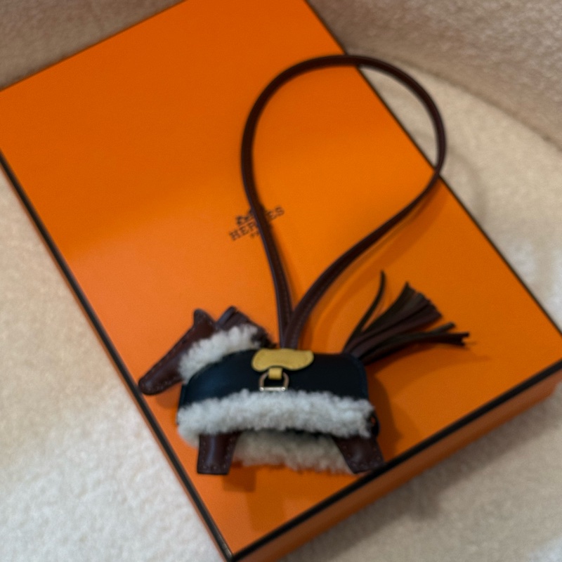 Hermes Rodeo Robeo Plush Charm-1