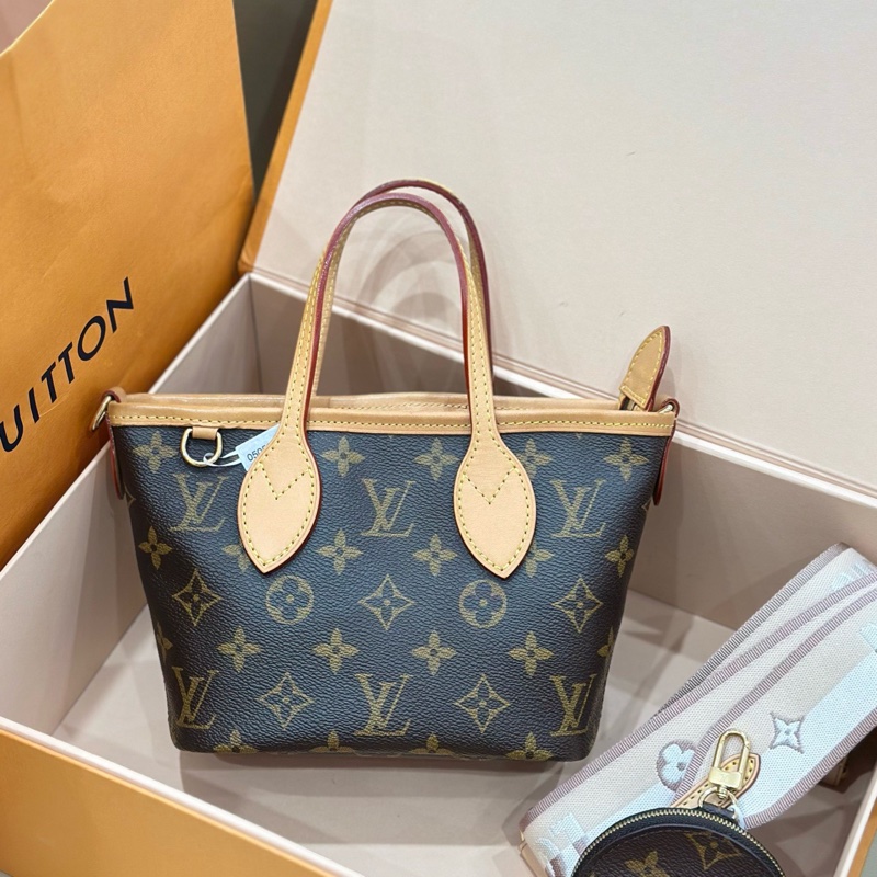 LV neverfull bb手提斜挎包 芯片款-1