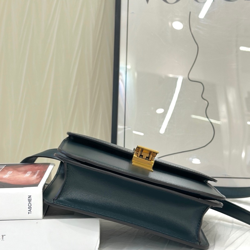 Celine經典小號豆腐包Box單肩斜挎包-4