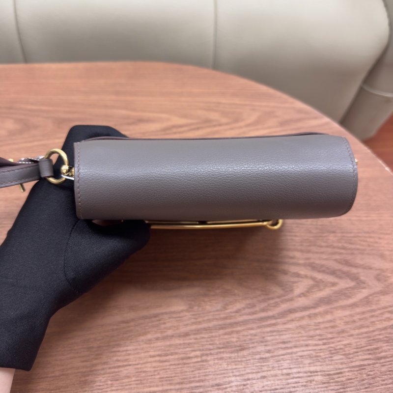 愛馬仕Hermes Roulis19 錫器灰金扣 Evercolor皮-4