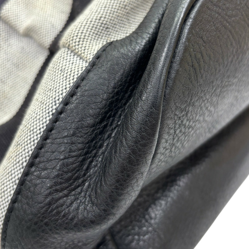 黑色 帆布 後背包 【BURBERRY 巴寶莉】 3976721-8