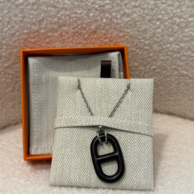 Hermes 豬鼻子頸鏈-0