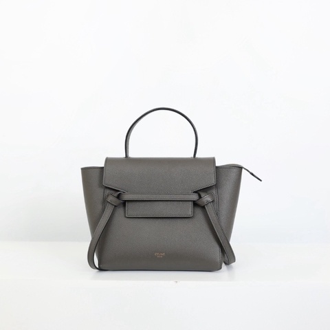 二手Celine Belt Nano 質感灰