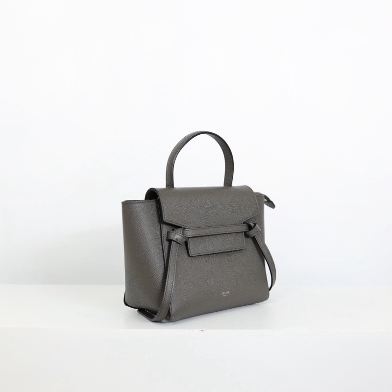 二手Celine Belt Nano 質感灰-2